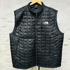 The North Face Men’s Thermoball Quilted Vest Insulated Full Zip Large Black XXL